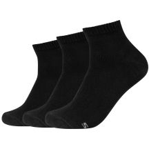 Skechers 3PPK Basic Quarter Socks SK42004-9999 Black 39-42