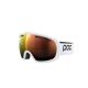 POC Fovea Wide Fit Ski Goggles White