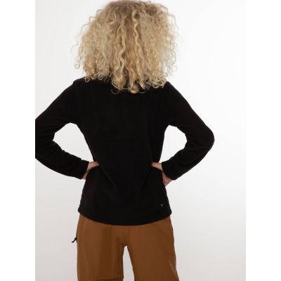 6. Protest Perfecty Jr. Children's turtleneck sweatshirt, elastic material, black (P3810400/290)