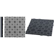 OPENWORK PAVEMENT GRID MOSAIC BLACK 1PC.