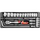 4. 1/2" wrench set 25 pieces