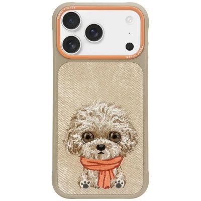 Nimmy Big Eyed Pet 2.0 Dog case for iPhone 17 - beige