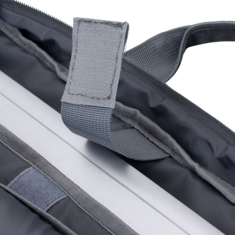 15. Rivacase 7532 39.6 cm (15.6") Briefcase Gray