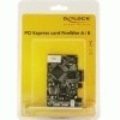 3. Delock PCI Express Card > 2 x extern FireWire B + 1 x extern FireWire A