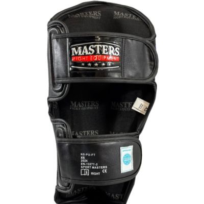 17. Masters shin guards NS-PU-FT (WAKO APPROVED) 119111-02M