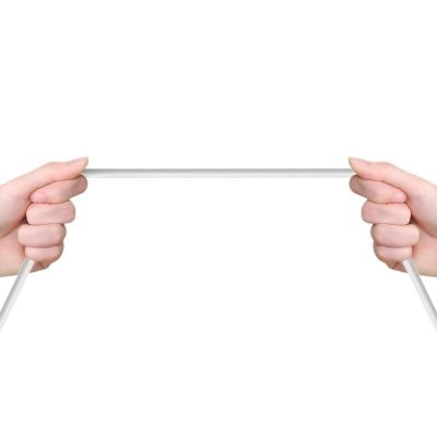 7. Dudao USB Type C 2.1A 1m white cable (L4T 1m white)