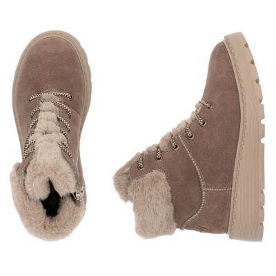 8. Rieker 70402-24 W RKR753 Fur Ankle Boots