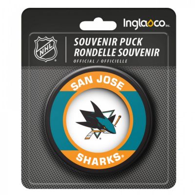 21. Souvenir Inglasco NHL Retro Hockey Puck 510AN000555