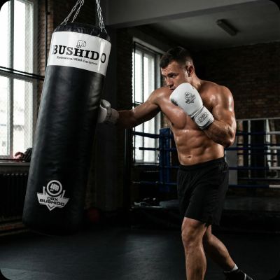 11. Punching bag - 140 White - 140 cm / 40 kg