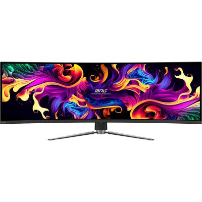 16. MSI MPG 491CQP QD-OLED Computer Monitor 124.5 cm (49") 5120 x 1440 px Dual WQHD Black