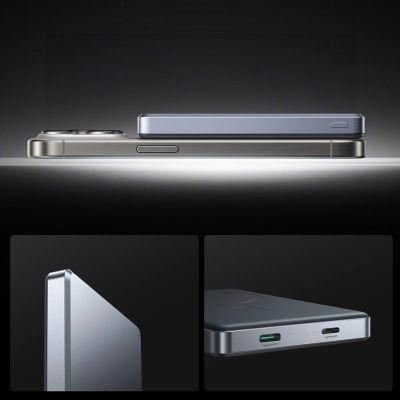 11. Joyroom JR-PBM08 Pro 10000mAh Ultrathin Powerbank - Gray