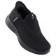 Women's slip-on black sports shoes Potocki BK01312