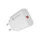 3. NATEC RIBERA 1X USB-A 18W WHITE WALL CHARGER