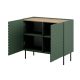 2. 2D ONDA chest of drawers 98x45xH85 green