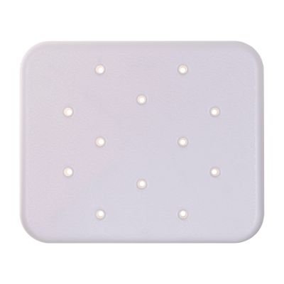 Shower chair with backrest and armrests