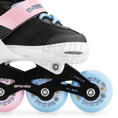 6. Spokey Joy Jr SPK-942278 roller skates size. 27-30 GN/BL