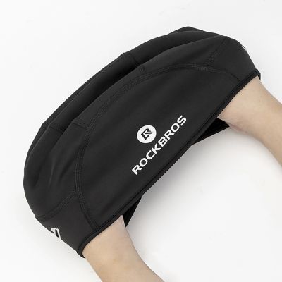 9. Rockbros Dala Winter Cycling Helmet Cap with Glasses Holes - Grey