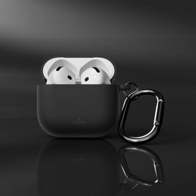 5. Puro Icon Case for AirPods 4 - Black
