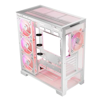 7. MODECOM VOLCNO SPACE APEX ARGB MIDI WHITE CASE