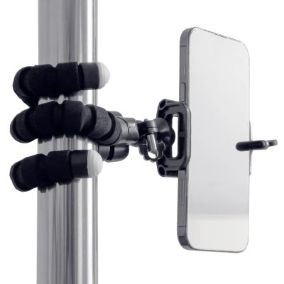 2. Eleastic tripod for a phone and a selfie camera