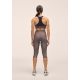 2. CASALL Women's Capri Slit Regular Waist Tights Training Leggings Gray