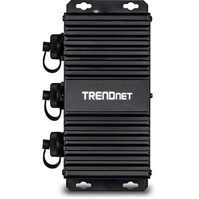3. TRENDnet 2-Port Industrial Outdoor Gbit UPoE Extender 100m