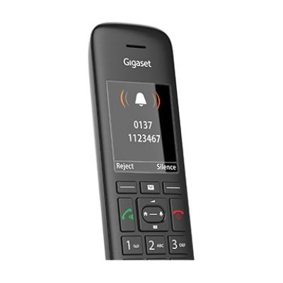 7. Gigaset C570HX Analog/DECT Telephone Caller Name and ID Black