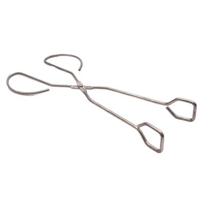 9. SILVER GRILL TONGUE 27 CM LENGTH