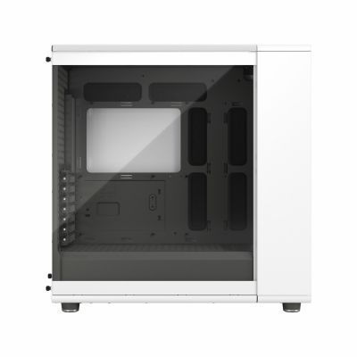 20. Fractal Design North XL Midi Chalk TG Clear Case (White, Transparent Side)