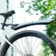 8. Rockbros FK-870 bicycle fenders with quick-release system, adjustable - black