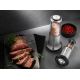 3. GEFU 34627 Rotary Grater Black, Stainless Steel, Transparent