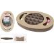 SCRATCHING POSTS FOR CAT INTERACTIVE TOY CARDBOARD WOOD BALLS 2 PCS 36X25X5CM