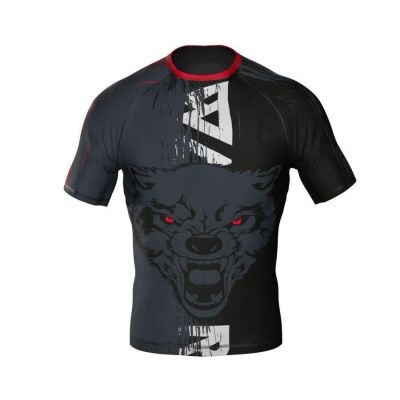 2. The "Wolf" compression rashguard is made of DBX MORE DRY XL material.