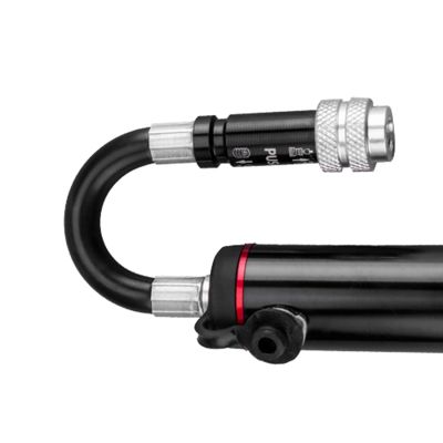 7. Rockbros SMART-B 150 PSI Mini Bicycle Pump for Presta and Schrader Valves - Black
