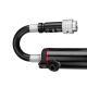 7. Rockbros SMART-B 150 PSI Mini Bicycle Pump for Presta and Schrader Valves - Black