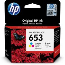 HP ink color HP 653, HP653=3YM74AE, 200 pages