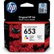 HP ink color HP 653, HP653=3YM74AE, 200 pages