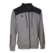 Select Oxford Zip Hoodie U T26-01811 grey/black