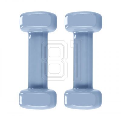 3. Spokey Shape vinyl dumbbells 2x1.5 kg 941964