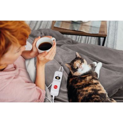 21. ELDOM ELECTRIC BLANKET KT200 KOZY 120W, WIRED REMOTE CONTROL, THREE OPERATION LEVELS, TEMP. REGULATION, FAST HEATING