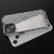 5. Honeycomb case for iPhone 14 armored hybrid cover transparent