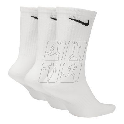 3. Nike Everyday Lightweight Crew 3Pak SX7676 100 socks do not expose