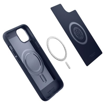 4. Spigen Mag Armor iPhone 14 Plus Case - Blue