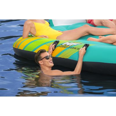 25. Bestway 43407 Pool and Beach Float Multicolor Monochrome PVC Floating Island