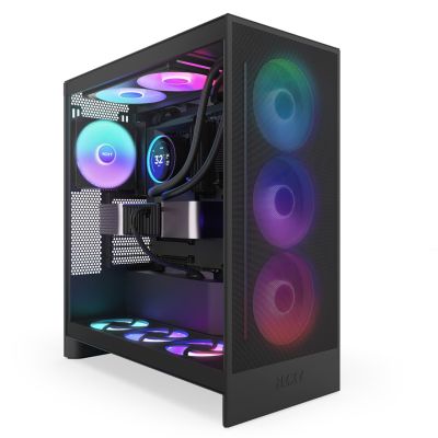 8. NZXT Kraken Elite 420 RGB Processor All-in-One Liquid Cooler 14cm Black 1 pc.