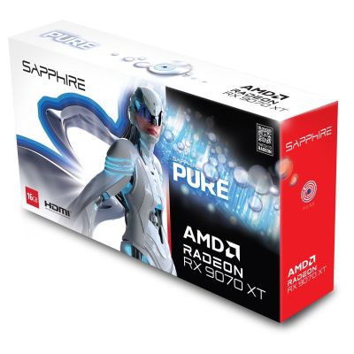 6. graphics card SAPPHIRE PURE RX 9070 XT GAMING OC 16GB