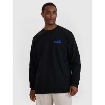 Men's oversize longsleeve with print 4F 4FWSS25TLONM390-20S