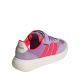 3. Adidas Barreda Decode EL purple-pink kids' shoes JR0772