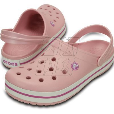 6. Crocs Crocband pink slippers 11016 6MB