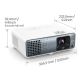 7. BenQ TK710 4k Laser Projector (9H JSJ77 17E) BenQJSJ77 BenQ JSJ77